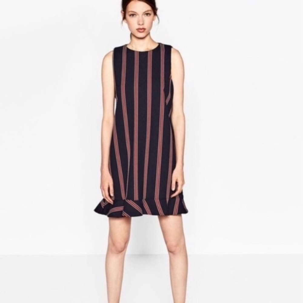Zara TRF Stripe Dress
